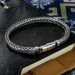 🦾 Pulsera "Argentum Keel S925" – Plata Sólida Hecha a Mano 5