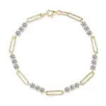 pulsera de moissanita de Color D para mujeres y niñas, pulseras de plata de ley S925, cadena, joyería de boda, regalos con certificado 4