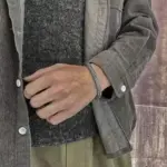 🦾 Pulsera "Iron Keel Dominant" – Tejido de Quilla Retro 4