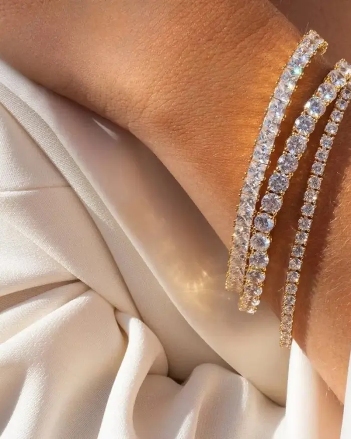 💎 Pulsera Tennis "Iconic Silver" – Plata .925 y Circonia 4mm (Unisex) 2