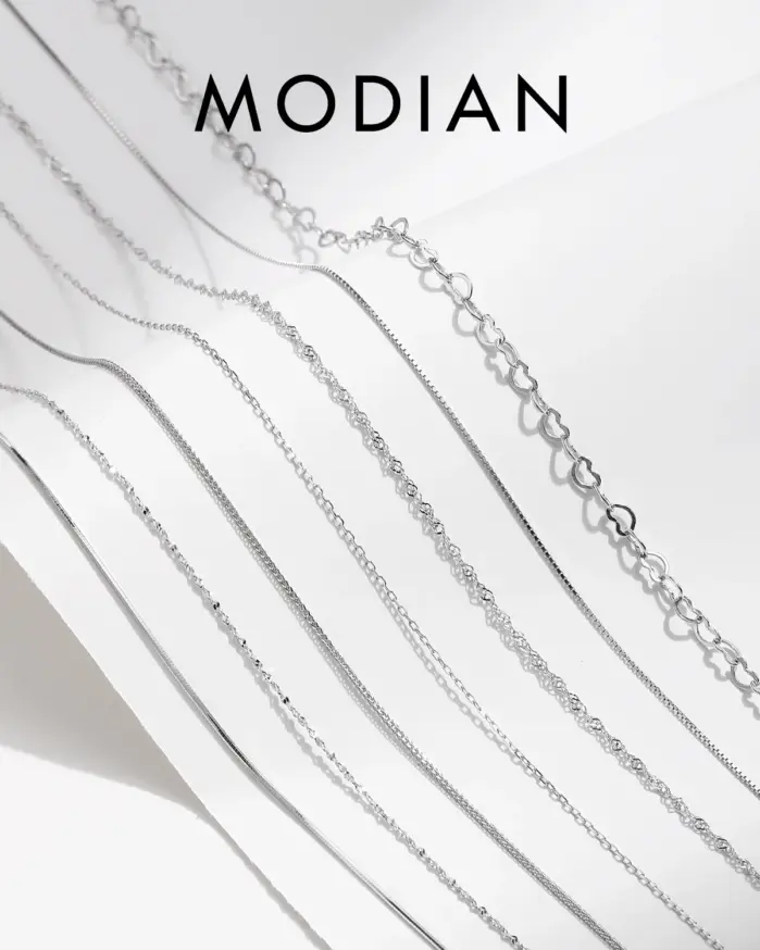 🔗 Collar "Versatile Essence" – Plata .925 Ajustable por Modian 1