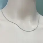 🇮🇹 Collar "Chopin Italian Silk" – Plata de Ley .925 (1.2mm) 6