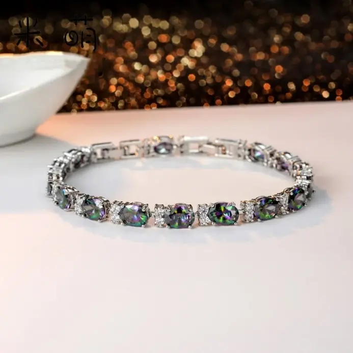 💍 Pulsera "Gala Eterna" – Plata de Ley .925 y Circonias Premium 2