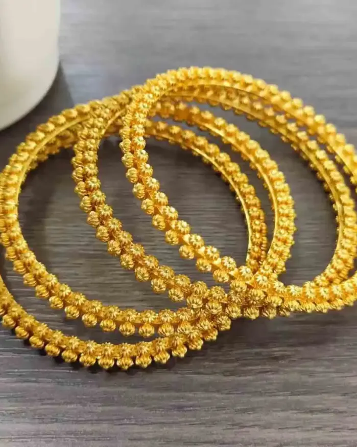 Pulsera de lujo estilo Ins de oro puro 24K 9999 pulsera de mujer Simple y generosa 1
