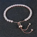 ✨ Pulsera Tennis "Gema Natal" – Ajustable y Personalizada con Circonia 4