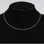 🍿 Collar "Stellar Popcorn 1.5mm" – Plata .925 Italiana 6