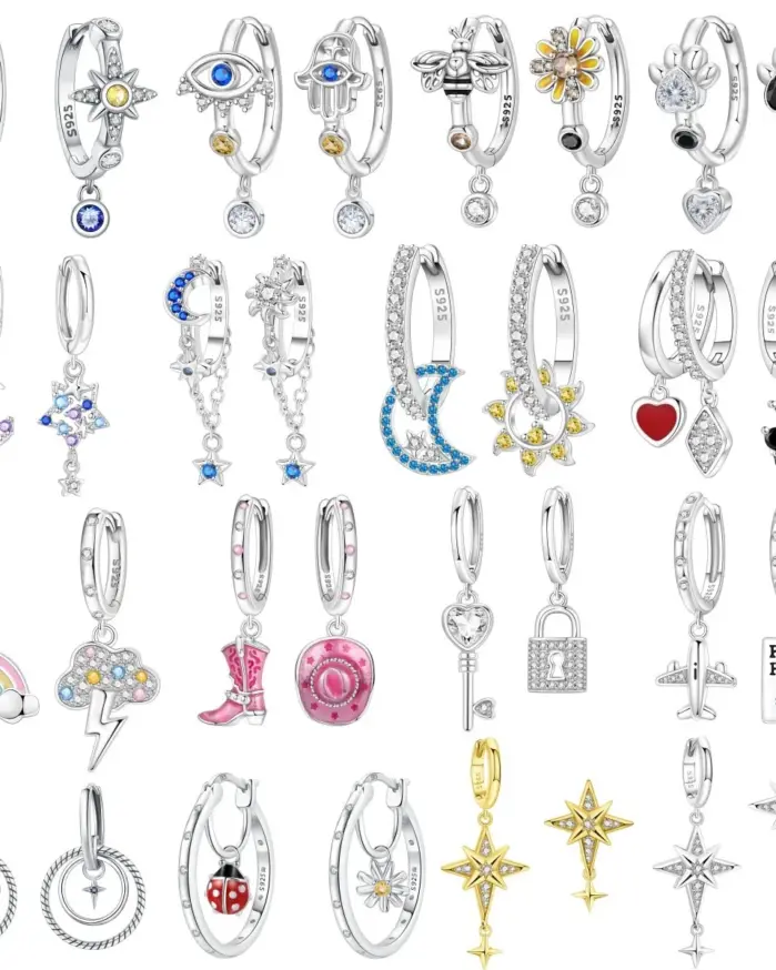 ✨ Pendientes "Asymmetric Muse" – Plata S925 (Edición Original MISEFF) 1