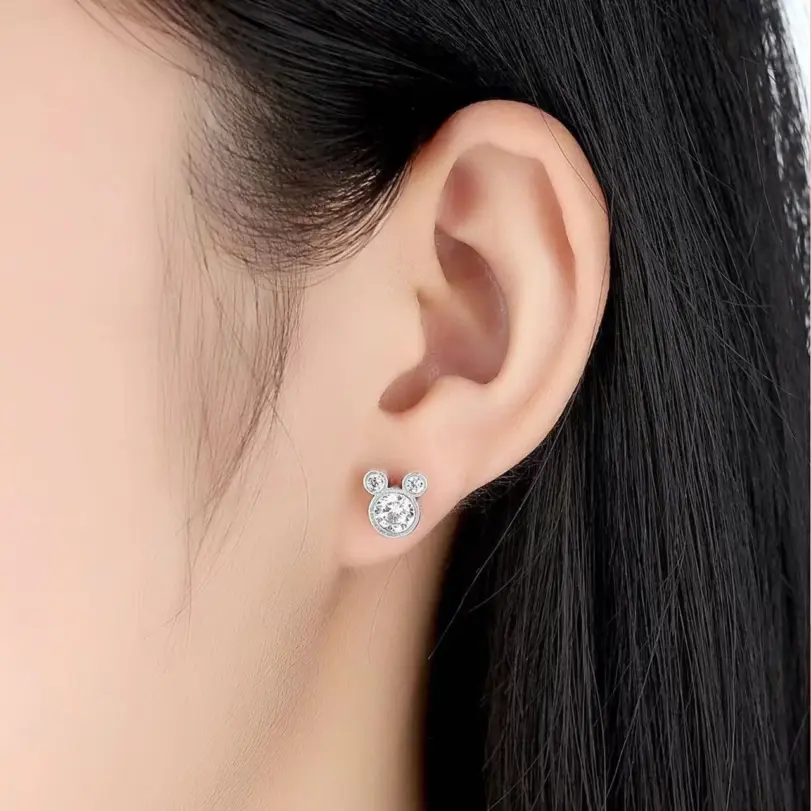 Nuevos pendientes de plata de ley 925 de alta calidad para mujer, joyería de moda, regalos para fiesta de compromiso y boda 4