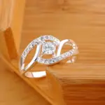 anillos de diamantes de circón brillante de Plata de Ley 925 para mujer, regalos de fiesta de boda, joyería fina, anillos de compromiso 6