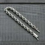 pulsera de plata de ley S925 Vintage para hombres y mujeres, joyería fina para parejas, venta al por mayor 3