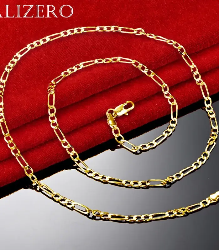 🌟 Collar "Urban Grace" – Cadena Cubana 4mm en Oro 18K Luxury 1