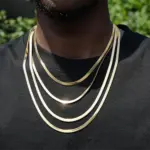 Collar de cadena de serpiente de Hip Hop para hombre, nueva moda, collar de Color plateado de acero inoxidable, accesorios de joyería, regalo de fiesta 3