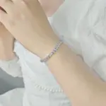 Pulsera redonda de lujo para mujer, brazalete de color plateado, regalo de aniversario, joyería, venta al por mayor, S5650, novedad de 2024 5