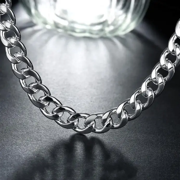 💎 Collar "Silver Titan 10mm" – Plata .925 de Alto Impacto 2