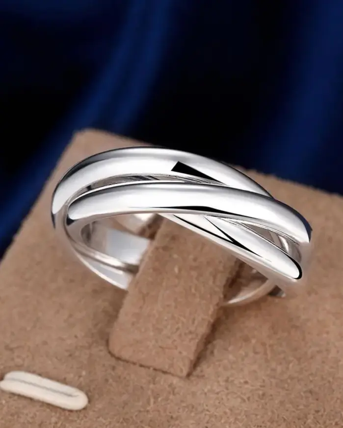 Envío gratis para mujer, boda, hermoso encanto, moda para mujer, 925 anillos de plata esterlina, joyería, bonito regalo para amante 1