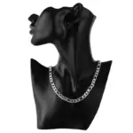 Collar de plata sólida 925 para hombre, cadena cubana clásica de 12mm, abalorio de 18-30 pulgadas, joyería de moda de alta calidad para boda 6