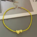 Collar Gargantilla Geométrico Romántico y Lindo para Mujer, Novedoso y Moderno, Regalo, Collar de Cuentas, Joyería de Moda 3