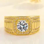 Anillo de oro puro 24K de alta gama con diseño de la Torre Eiffel, anillo de pareja ajustable para hombre y mujer, joyería de oro. 2 Anillo de oro puro 24K de alta gama con diseño de la Torre Eiffel, anillo de pareja ajustable para hombre y mujer, joyería de oro. 2