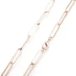 🔗 Collar "Cable Link" – Acero 316L Estilo Industrial 50cm 3