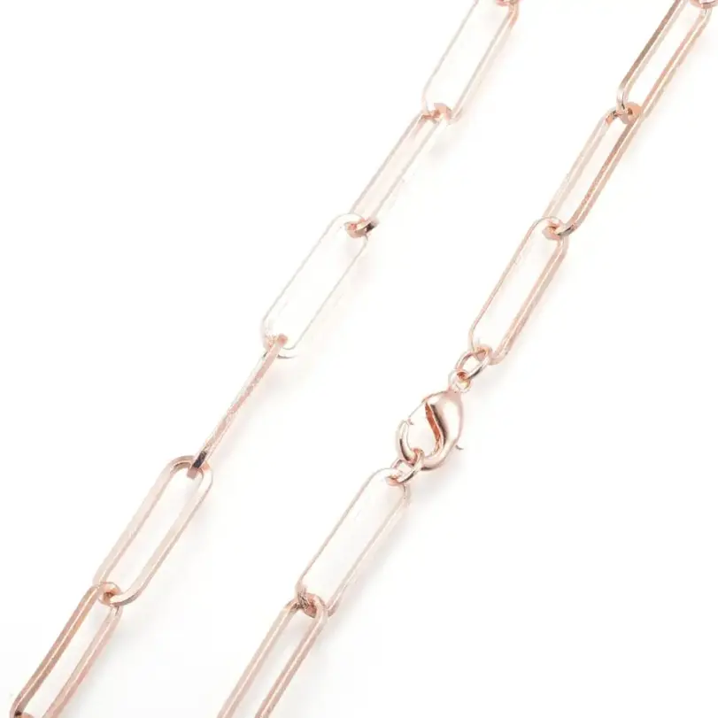🔗 Collar "Cable Link" – Acero 316L Estilo Industrial 50cm 3