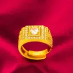 Anillo de oro puro 24K de alta gama con diseño de la Torre Eiffel, anillo de pareja ajustable para hombre y mujer, joyería de oro. 5 Anillo de oro puro 24K de alta gama con diseño de la Torre Eiffel, anillo de pareja ajustable para hombre y mujer, joyería de oro. 5