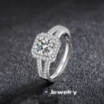 Nuevo Anillo de Plata de Ley 925 de alta calidad con gema perfecta de circón para mujer, accesorios de joyería fina para boda, regalos de fiesta 6