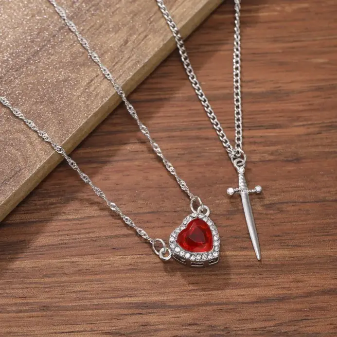 🗡️❤️ Set "Star-Crossed Lovers" – Plata .925 (Edición Romeo y Julieta) 1