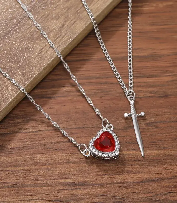 🗡️❤️ Set "Star-Crossed Lovers" – Plata .925 (Edición Romeo y Julieta) 1