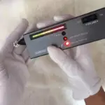 100% de lujo de oro auténtico de 18k para mujer, marca de moda hip-hop, anillo de diamante giratorio, diseño de cadena cubana, anillo de moissanita 5