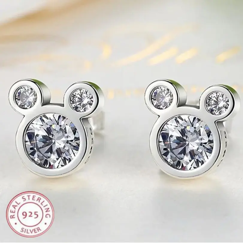 Nuevos pendientes de plata de ley 925 de alta calidad para mujer, joyería de moda, regalos para fiesta de compromiso y boda 1