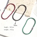 🌈 Pulsera Tennis "Prisma Eterno" – Multicolor, Impermeable y Oro 18K 6
