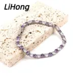 Joyería de plata de ley 925, pulsera de tenis de 16cm-21cm, circonita de colores de 4mm, regalo de aniversario, pulsera de plata de ley para mujer 5