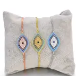 🧿 Pulsera "Amuleto Soberano" – Ojo Turco en Micro-Pavé y Oro 3