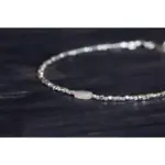 Exquisita pulsera de plata pura, conjunto con ópalo, pulsera delgada en capas de plata tribal 5
