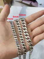 🐍 Pulsera "Serpent King Cuban" – Plata S925 Sólida Hecha a Mano 2