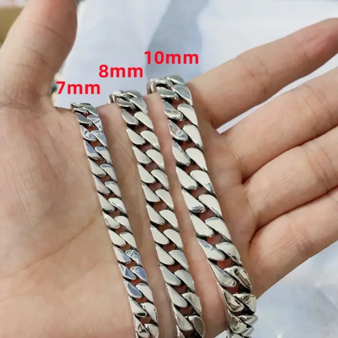🐍 Pulsera "Serpent King Cuban" – Plata S925 Sólida Hecha a Mano 2