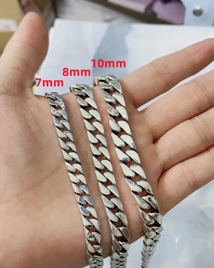 🐍 Pulsera "Serpent King Cuban" – Plata S925 Sólida Hecha a Mano 2
