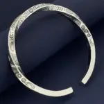 🌿 Brazalete "Nature's Totem" – Plata de Ley .925 Abierta 5