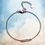 🏛️ Pulsera "Minimalist Europe" – Plata de Ley .925 y Circonias White 4