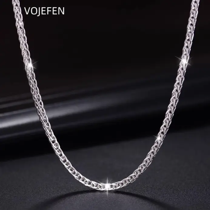 🛡️ Collar "Platinum Sovereign Pt950" – Platino Sólido Certificado 1