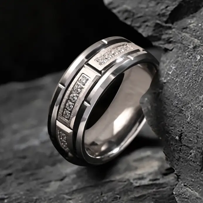 Anillos de boda joyerÃa mujer joyeria accessoire femme anillo para hombre joyerÃa anillos para mujer elegantes parejas regalos bisuteria 1