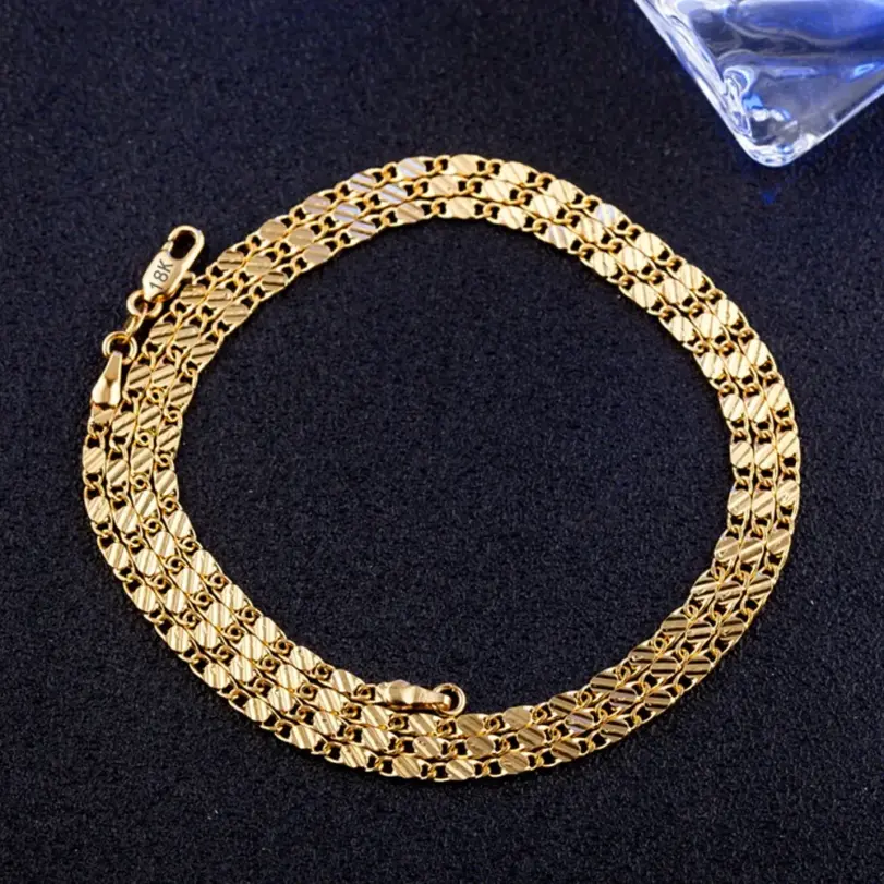 ✨ Collar "Essential Curb" – Plata .925 y Oro 18K (2mm) 4