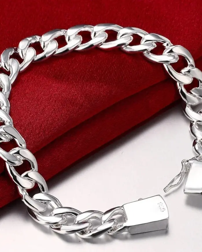 🦅 Pulsera "Savage Prime S925" – Plata Sólida 10mm (Estilo Salvaje) 1