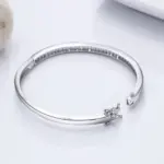 brazalete de tenis para mujer, de Plata de Ley 925, Baguette, cristal CZ, joyería nupcial de lujo para boda 5 brazalete de tenis para mujer, de Plata de Ley 925, Baguette, cristal CZ, joyería nupcial de lujo para boda 5