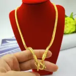 Collar Original de oro de 18k para mujer y hombre, pulsera de lujo que no se decolora, joyería de alta calidad para fiesta, bisutería de boda 3