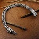 🌪️ Pulsera "Vortex Retro" – Cuerda Tejida a Mano 4