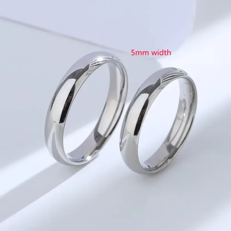 Anillo Buyee de Plata de Ley 925 para parejas, anillo Simple de estilos antiguos para dedo para mujeres y hombres, joyería fina clásica de boda a la moda, círculo 1 Anillo Buyee de Plata de Ley 925 para parejas, anillo Simple de estilos antiguos para dedo para mujeres y hombres, joyería fina clásica de boda a la moda, círculo 1