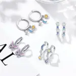 ✨ Pendientes "Celestial Harmony" – Plata S925 (Edición MISEFF) 1