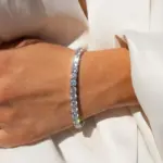 Pulsera de tenis Multicolor para mujer y hombre, brazalete de circonia cúbica de 2,5mm, cadena de tenis de diseño, joyería de boda, KC128 3