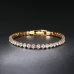 💎 Pulsera Tennis "Iconic Silver" – Plata .925 y Circonia 4mm (Unisex) 1